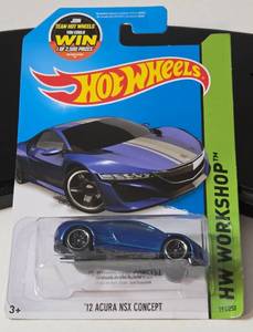 lot 60 image: Hot Wheels HW WORKSHOP 12 Acura NSX Concept