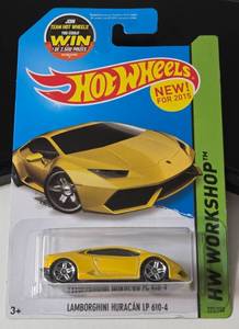 lot 63 image: Hot Wheels HW WORKSHOP  Lamborghini Huracan LP 610-4
