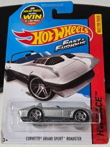 lot 67 image: Hot Wheels HW RACE Corvette Grand Sport Roadster  (Fast & Furious)
