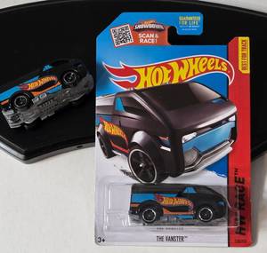 lot 72 image: 2   Hot Wheels HW RACE The Vanster    (one in box, one loose)