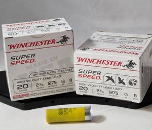 lot 85 image: 2 Boxes of Winchester  20 gauge 2 34 inches, 8 shot         Shotgun Shells
