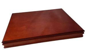 lot 95 image: Walnut Coin Case Holds 5 Oz. Rounds - New in Box    15 x 11 12