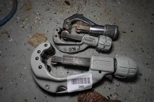 lot 340 image: Ridgid Pipe Cutters - No 205, No 150