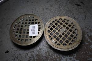 lot 347 image: Smith 4 Floor Drain Covers