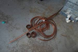 lot 381 image: Assorted Copper Tubing and Scraps