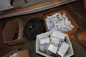 lot 711 image: PVC Fittings, Couplings, Shower Parts