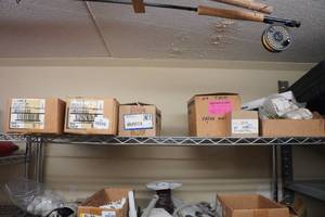 lot 244 image: Contents of Shelf - Plumbing Parts