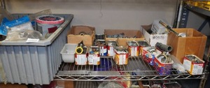 lot 247 image: Contents of Shelf - Fittings and Small Parts