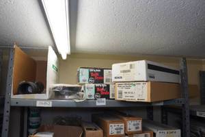 lot 255 image: Contents of Shelf - Bath Drains, Couplings