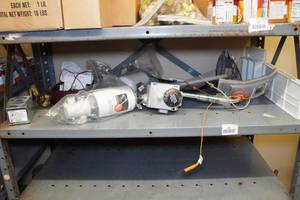 lot 264 image: Contents of Shelf - Valves and Filters