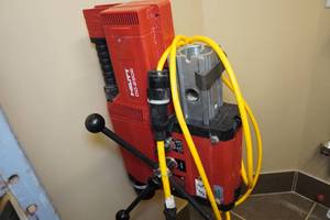 Hilti DD-250E Heavy Duty Core Drill with Cart