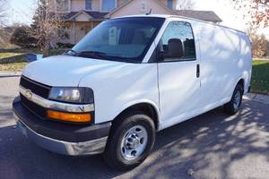 lot 2 image: 2012 Chevrolet Express 3500 Work Van - 4.8L V8 - 160,885 Miles