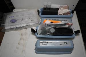 lot 302 image: Hach Iron and Chlorine Test Kits