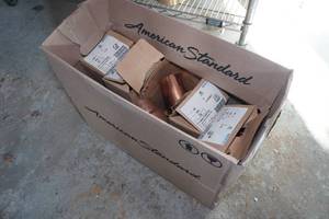 lot 394 image: Large Copper Fittings