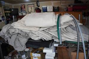 lot 402 image: Assorted Drop Cloths