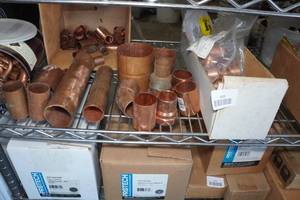 lot 420 image: Copper Fittings