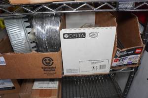 lot 421 image: Flexible Ducting, Faucet Supply Tubes, PVC Fittings