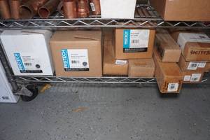 lot 423 image: Water Heater Parts - Elements, Thermostats, Valves