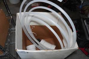 lot 430 image: PEX Tubing and Large PVC Fittings