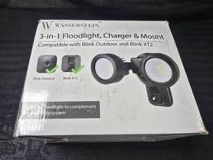 lot 3 image: Wasserstein 3 in One Floodlight, Charger and Mount