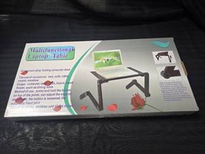 lot 5 image: Multifunctional Laptop Table