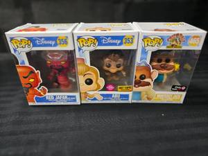 lot 45 image: (3) Funko Pop Figures