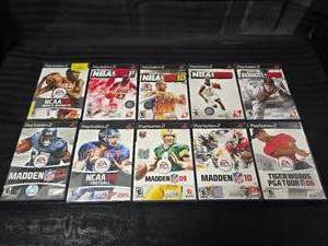 lot 88 image: (10) PlayStation 2 Sports Related Games
