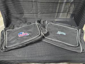 lot 102 image: (2) New MLB Duffle Bags