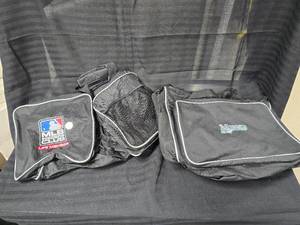 lot 157 image: (2) New MLB Duffle Bags