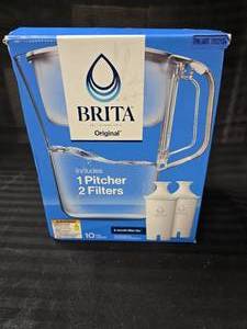 lot 187 image: Brita Water Filtration System, Pitcher and 2 Filters