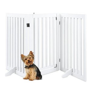 lot 174 image: Freestanding Wooden Pet Gate