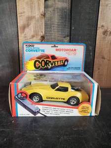 lot 5 image: 1980 Kidco Remote Control Corvette with original Box