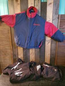 lot 44 image: Super Clean Snapon jacket Federal Hoodie Fergus Falls Duck Unlimited Pullover