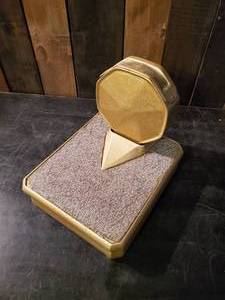lot 51 image: Antique Detecto Low Boy Cast Iron Scale 1930s Art Deco