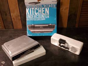 lot 70 image: Never installed Proscan Under Counter Blue Tooth CD Clock Radio