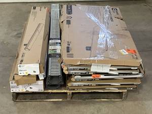 Massive Pallet of Brand Name Misc Faucets, Showers, Fixtures, Towel Bars, Bathroom Fans, Ceiling Fans, Lights, and More (Great for eBay Sellers)
