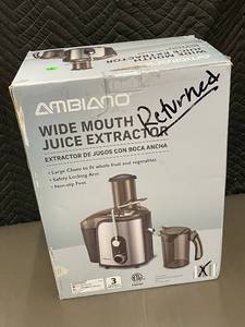 lot 2 image: Ambiano Wide Mouth Juice Extractor