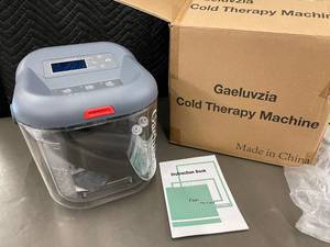 lot 7 image: Gaeluvzia Cold Therapy Machine with Manual and Box