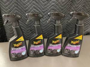 lot 36 image: 4 Bottles Meguiars Quik Interior Detailer Cleaner