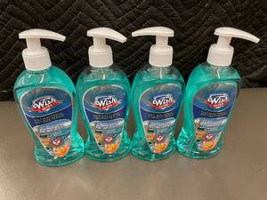 lot 103 image: Set of 4 Wish Ultra Antibacterial Liquid Hand Soap Tropical Beach 13.5 fl oz