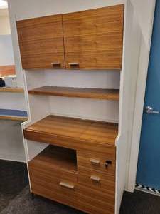 lot 53 image: BDI Office Work Cabinet with lockable drawers.