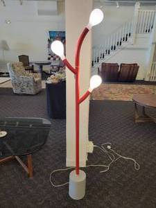 lot 60 image: A Caligaris Pom Pom Floor Lamp.