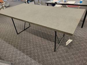 lot 69 image: Dining Table by Maria Yee. 76 x 40 .