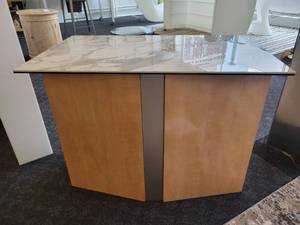 lot 95 image: A Marble Topped Sideboard by A.L.F. Italy.