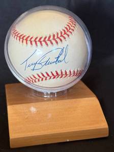 lot 67 image: Minnesota Twins Terry Steinbach Autographed Baseball