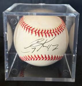 lot 79 image: Minnesota Twins #47 Corey Koskie Autographed Baseball