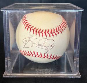 lot 81 image: MN Twins #4 Roy Smalley Autographed Baseball 87 World Series Team