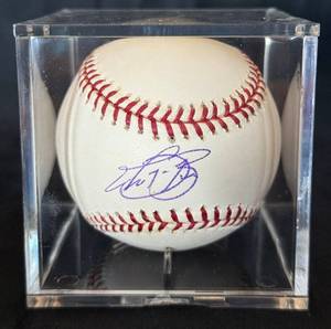 lot 83 image: Baltimore Orioles Eric DuBose 2004 Autographed Baseball with COA