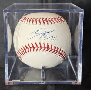 lot 61 image: Minnesota Twins #15 Cristian Guzman Autographed Baseball