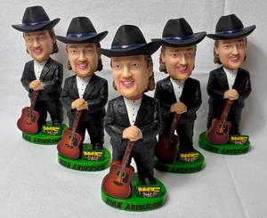 lot 137 image: John Anderson We Fest 2001 Boobleheads